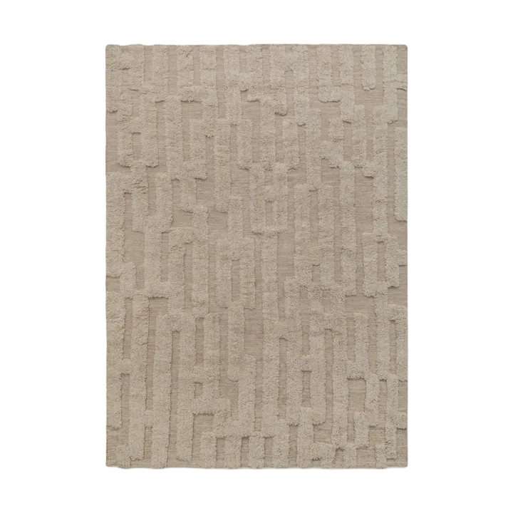 Bielke ullmatta 200x300 cm - Beige-melange - Tinted