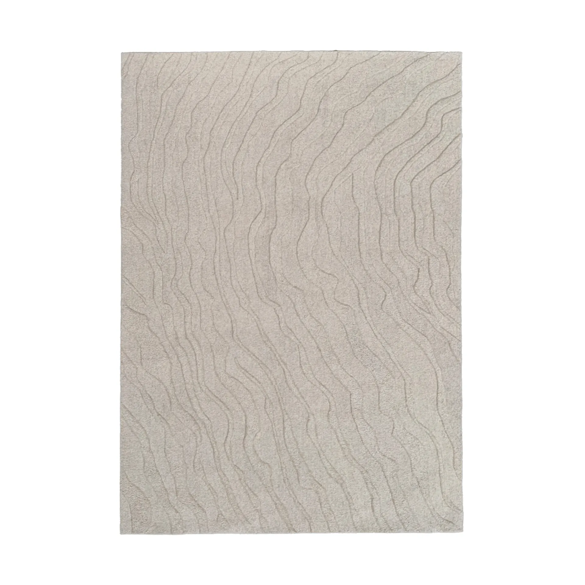 Duvell ullmatta, Beige, 250x350 cm Tinted