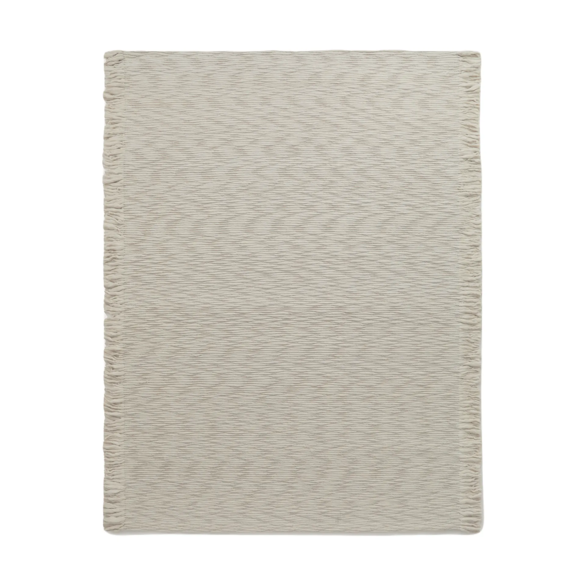 Fagerlund ullmatta 170x240 cm, Beige-offwhite Tinted
