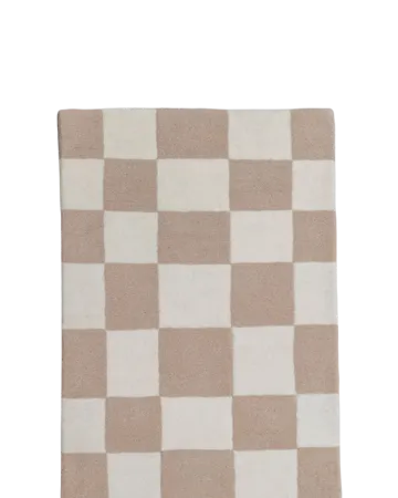 Hafstrom gångmatta ull 80x350 cm - Beige-white - Tinted