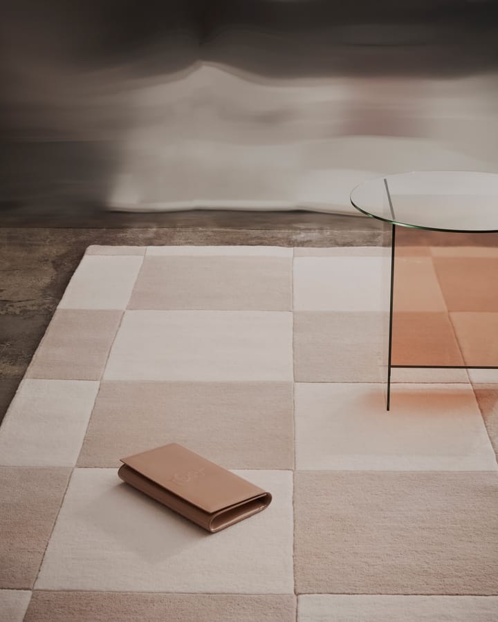 Hafstrom ullmatta 170x240 cm, Beige-white Tinted