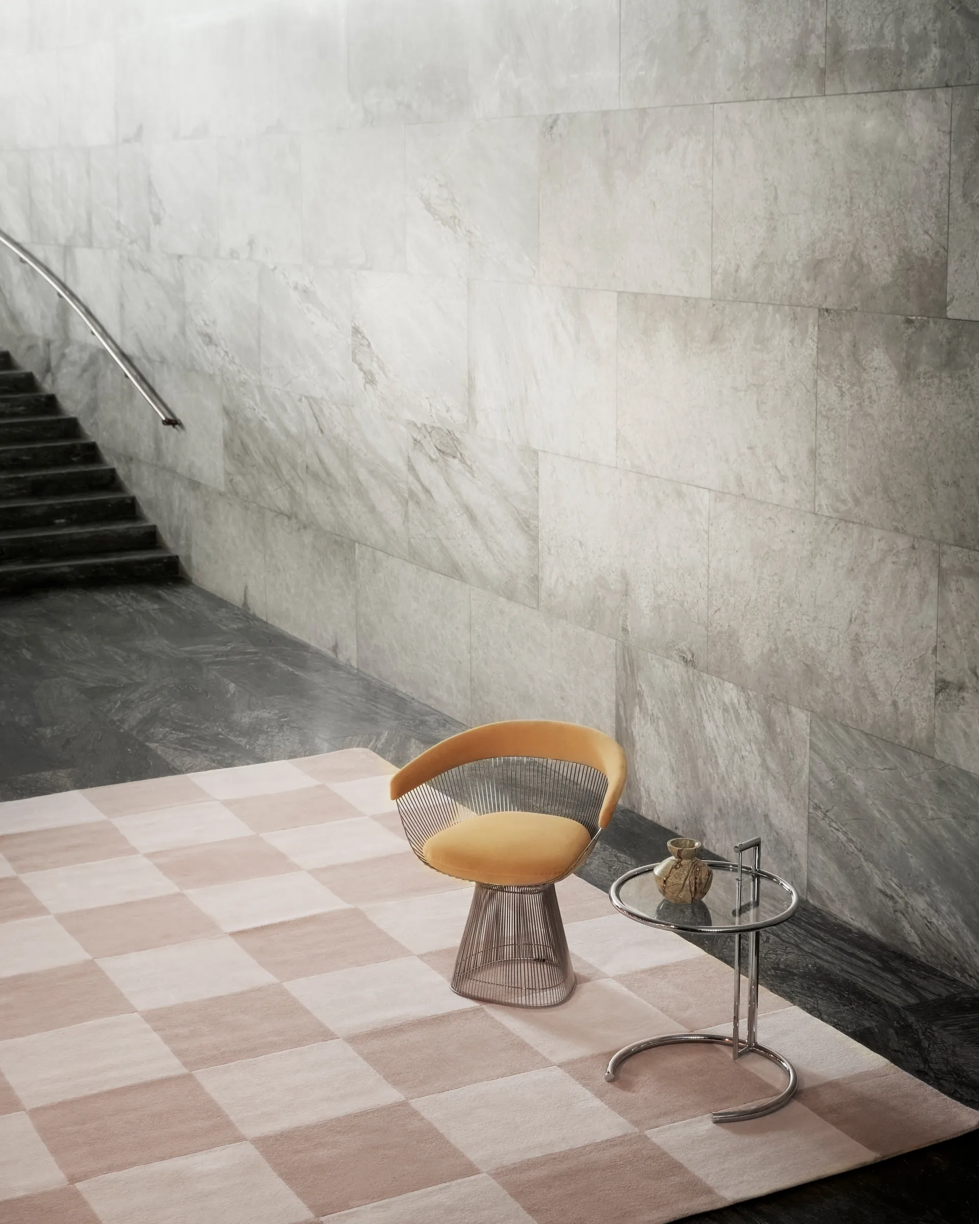 Hafstrom ullmatta 200x300 cm, Beige-white Tinted