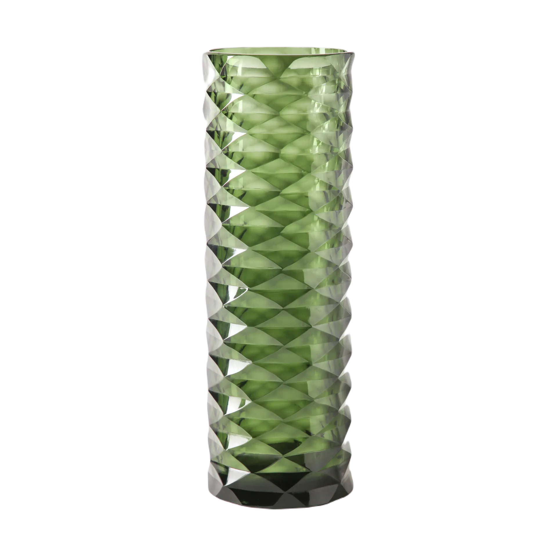 Hoijer vas Ø10x29 cm, Green Tinted