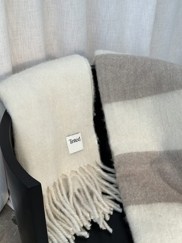 Jungberg ullpläd 130x170 cm, Offwhite Tinted