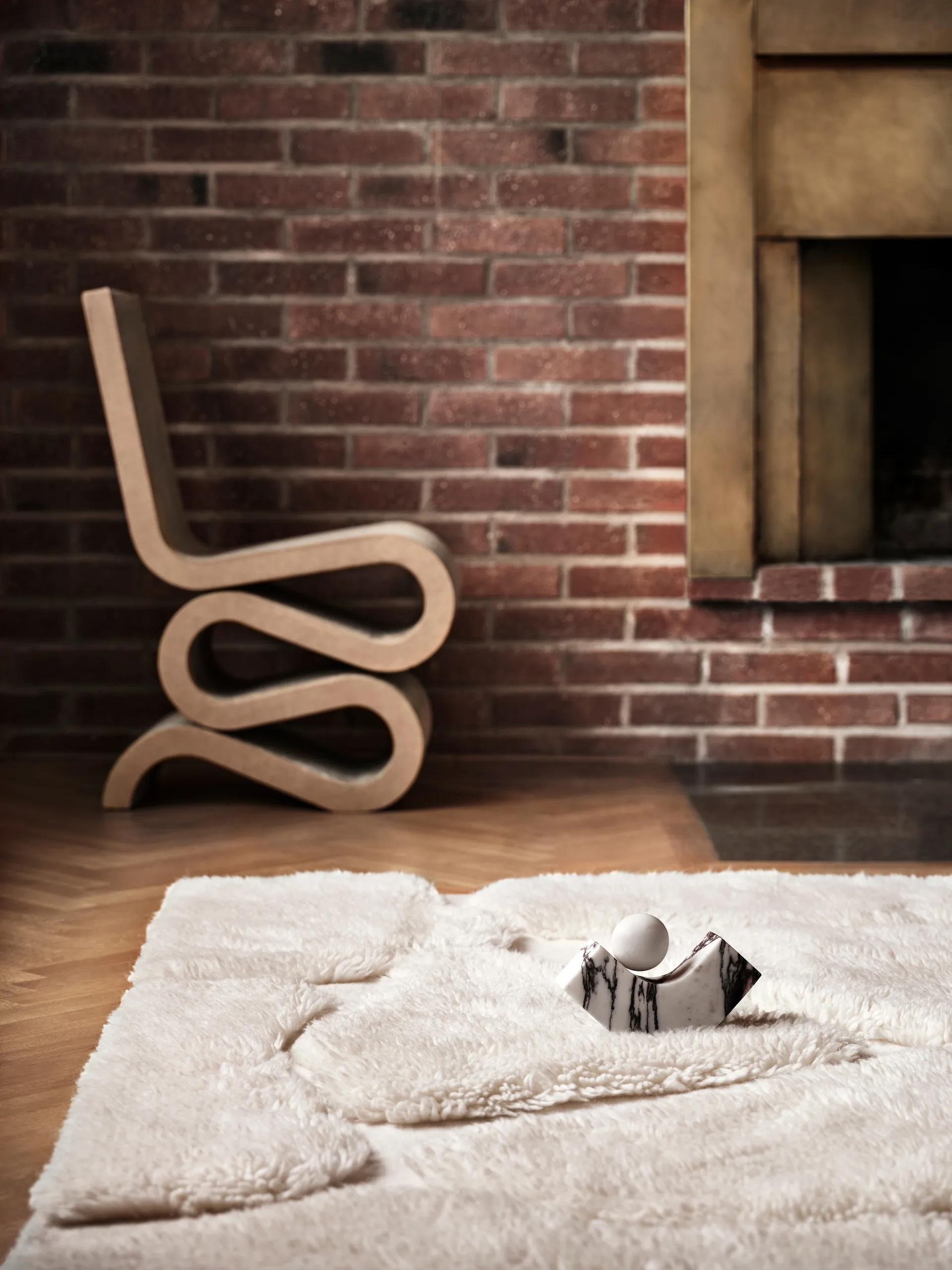 Kullin ullmatta 300x400 cm, Offwhite Tinted