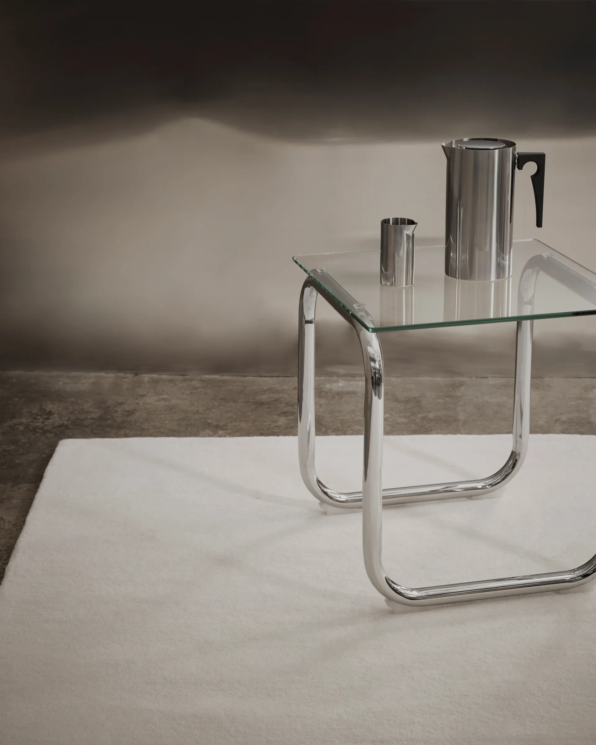 Liljehok ullmatta 200x300 cm, Offwhite Tinted