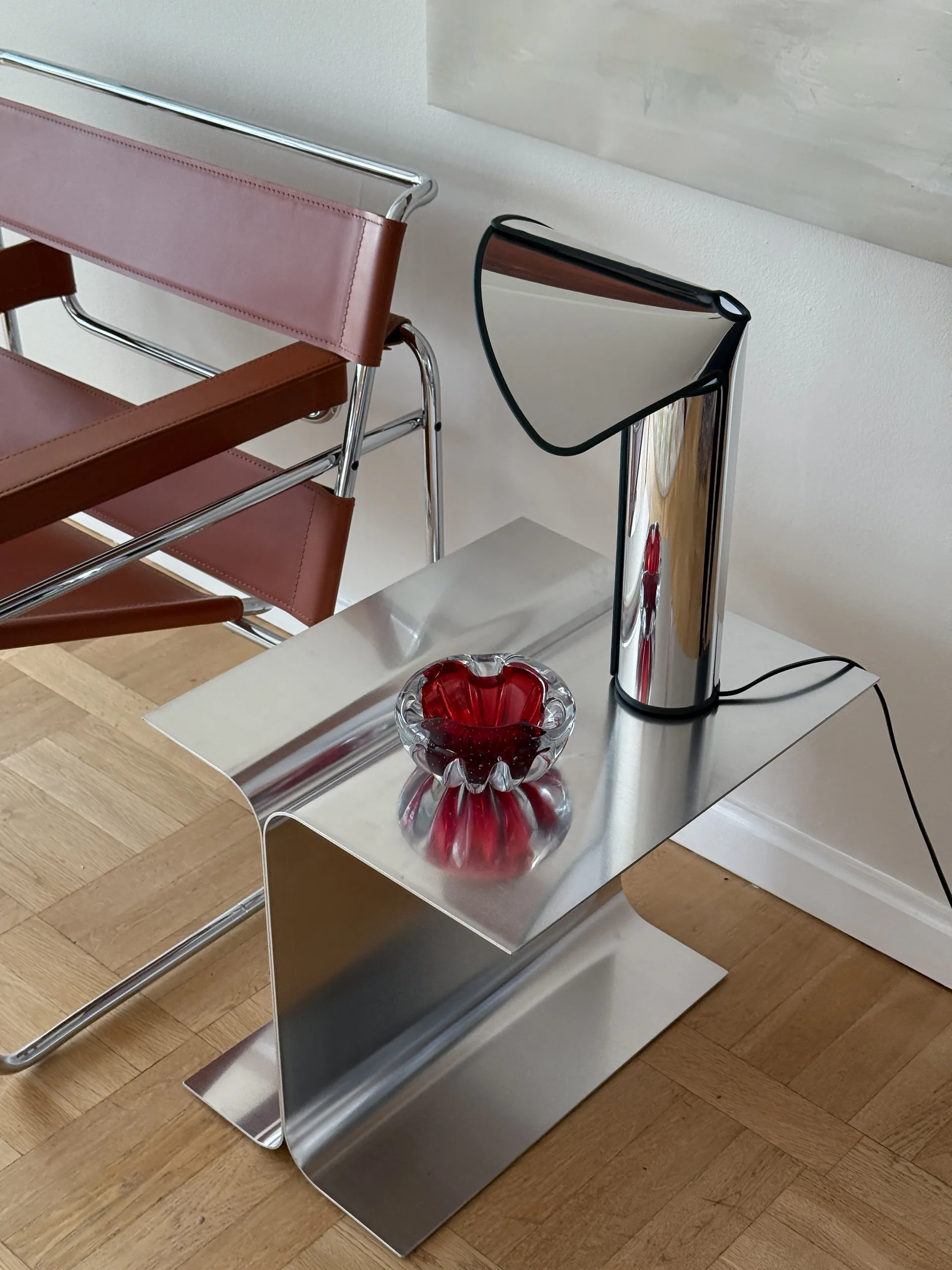 Luce sidobord, Aluminium Tinted