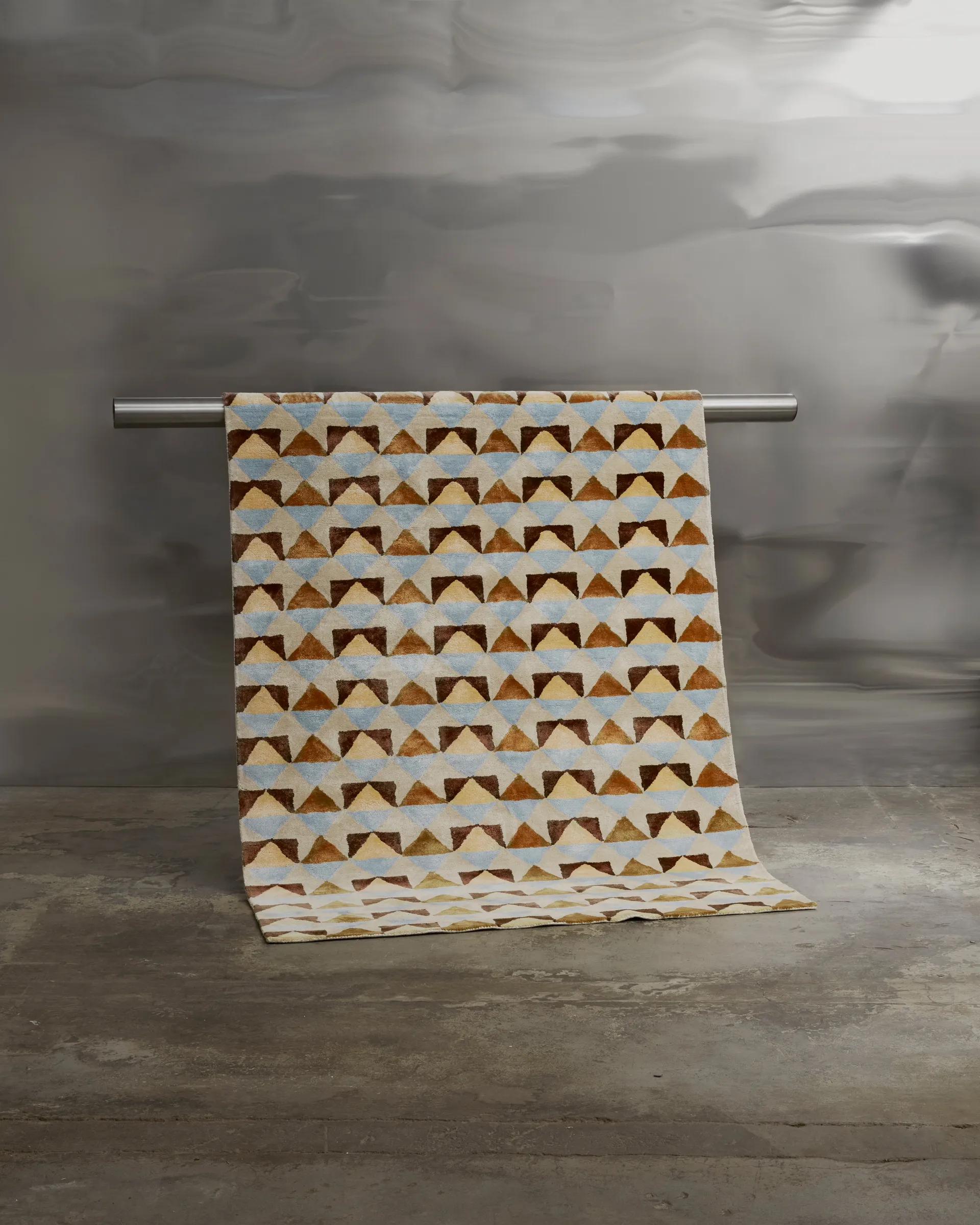 Mellin viskosmatta 200x300 cm, Multi Tinted