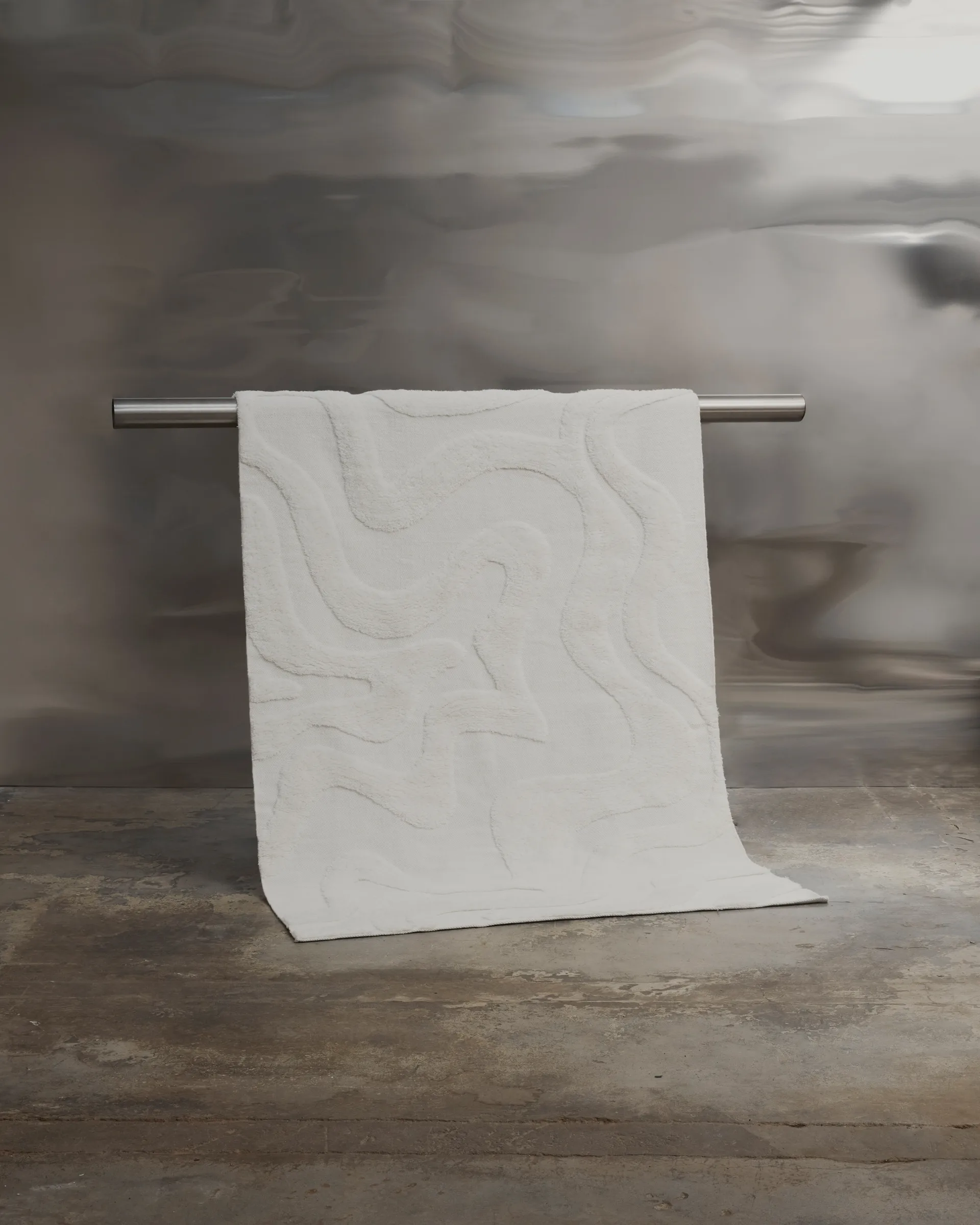 Norlander ullmatta 180x240 cm, Offwhite Tinted