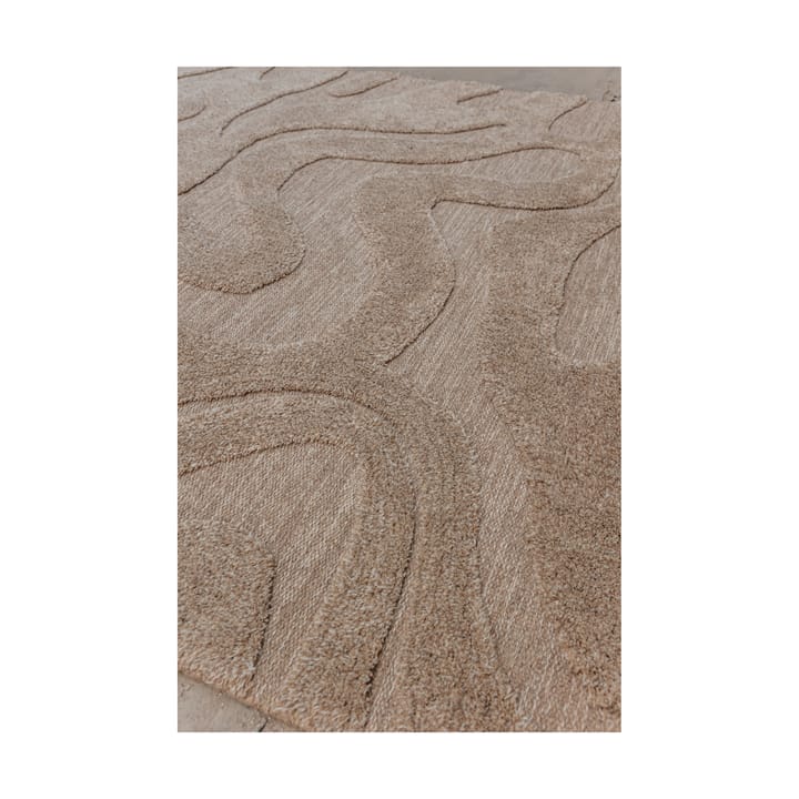 Norlander ullmatta 250x350 cm, Beige-melange Tinted