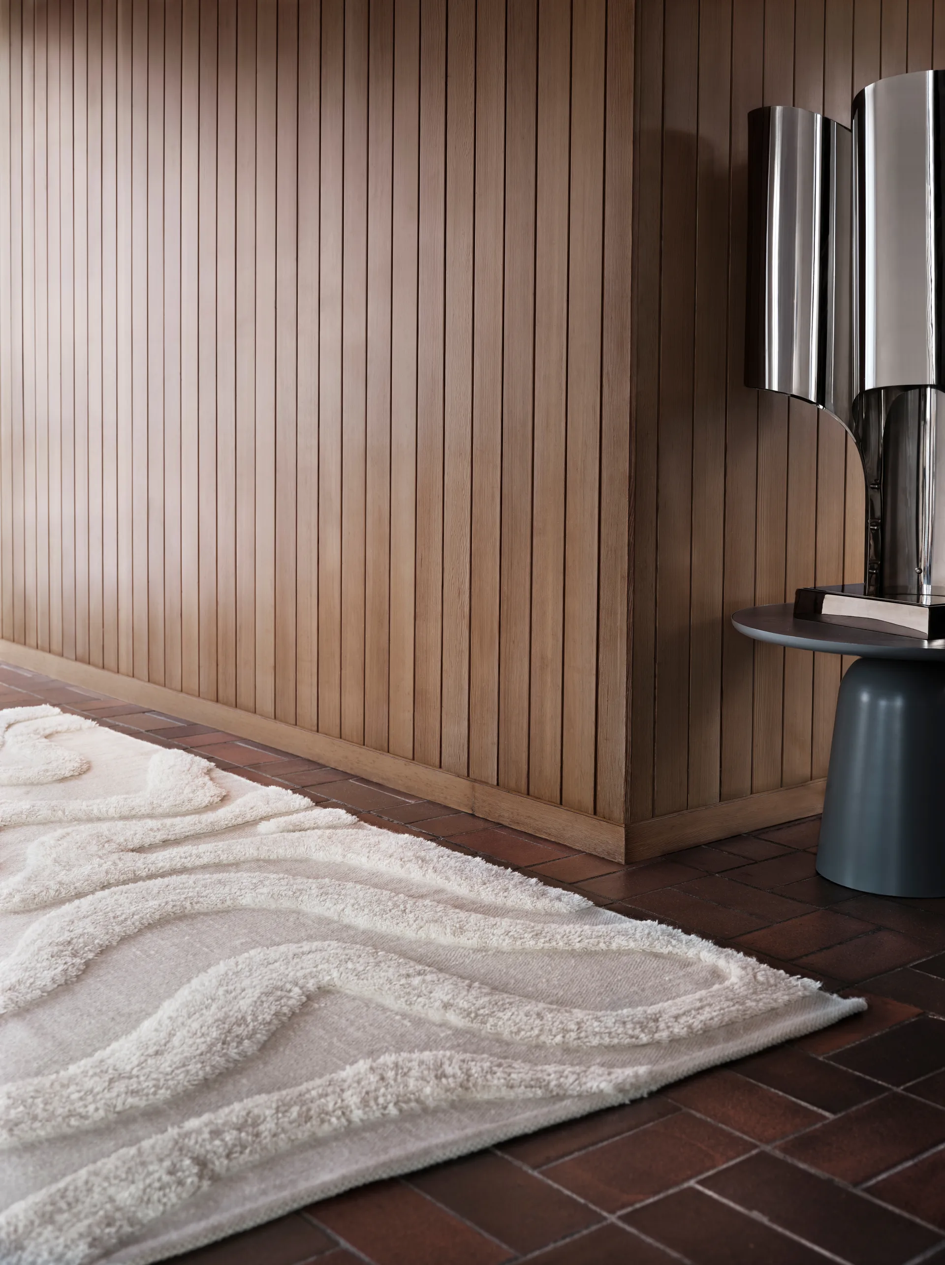 Norlander ullmatta 260x350 cm, Offwhite Tinted