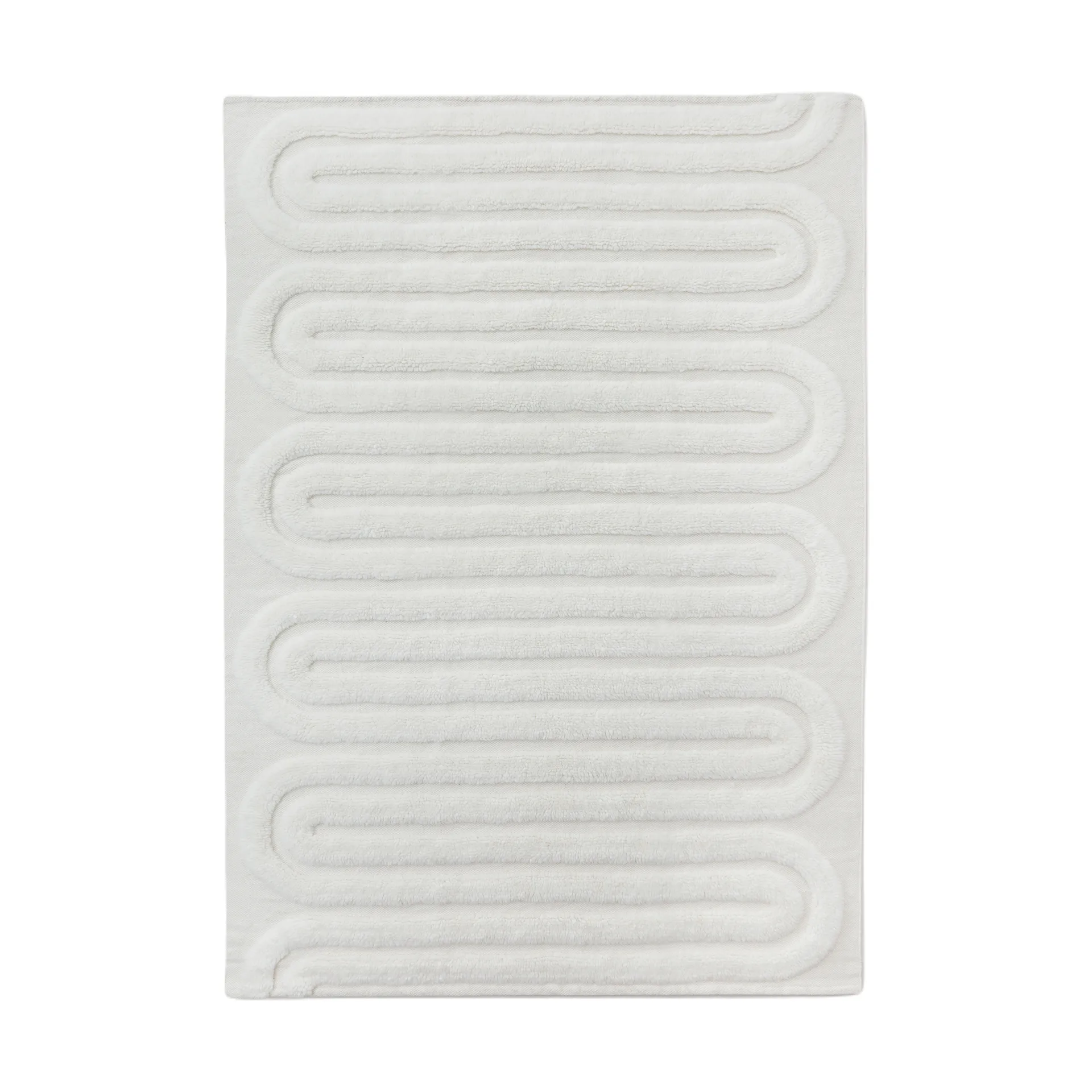 Riklund ullmatta 160x230 cm, Offwhite Tinted