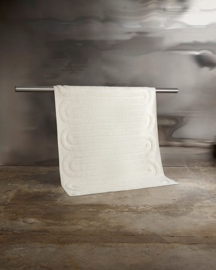 Riklund ullmatta 160x230 cm, Offwhite Tinted