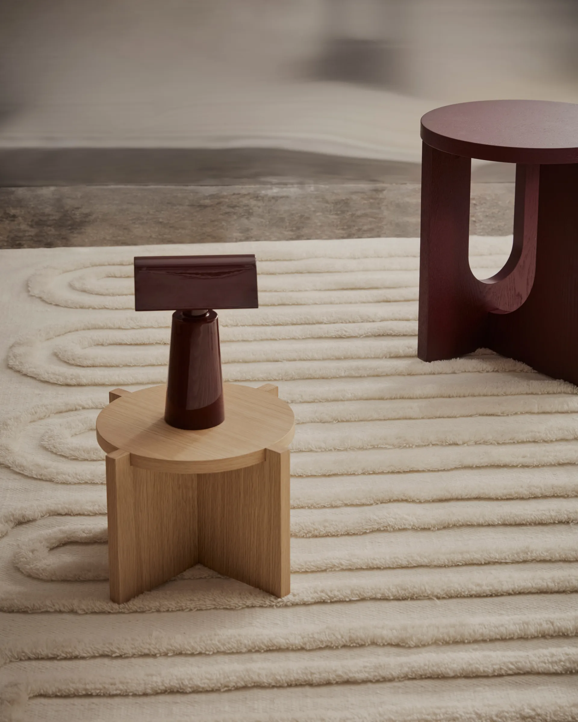 Riklund ullmatta 280x380 cm, Offwhite Tinted