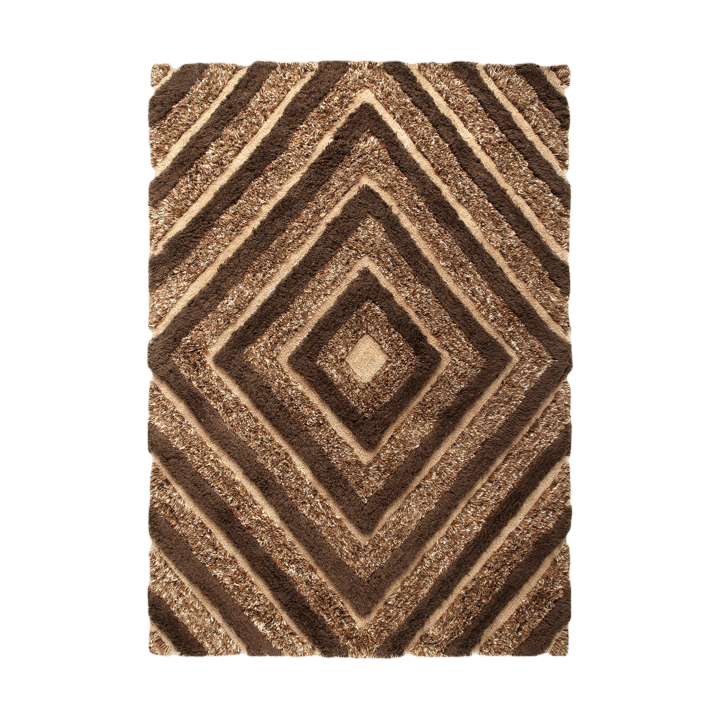 Stenborg ullmatta 170x240 cm - Brown - Tinted