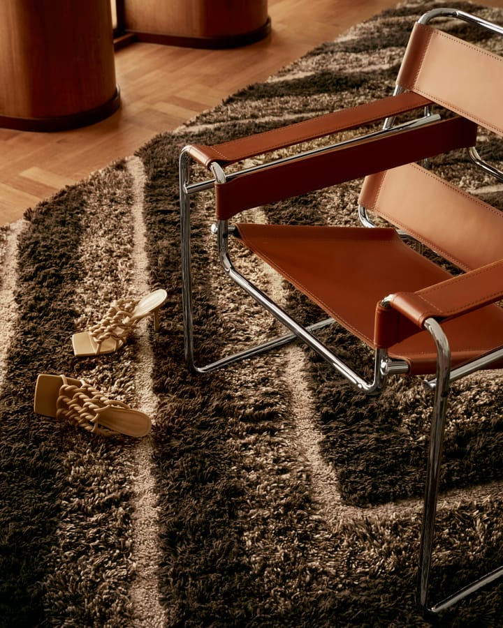 Stenborg ullmatta 170x240 cm, Brown Tinted