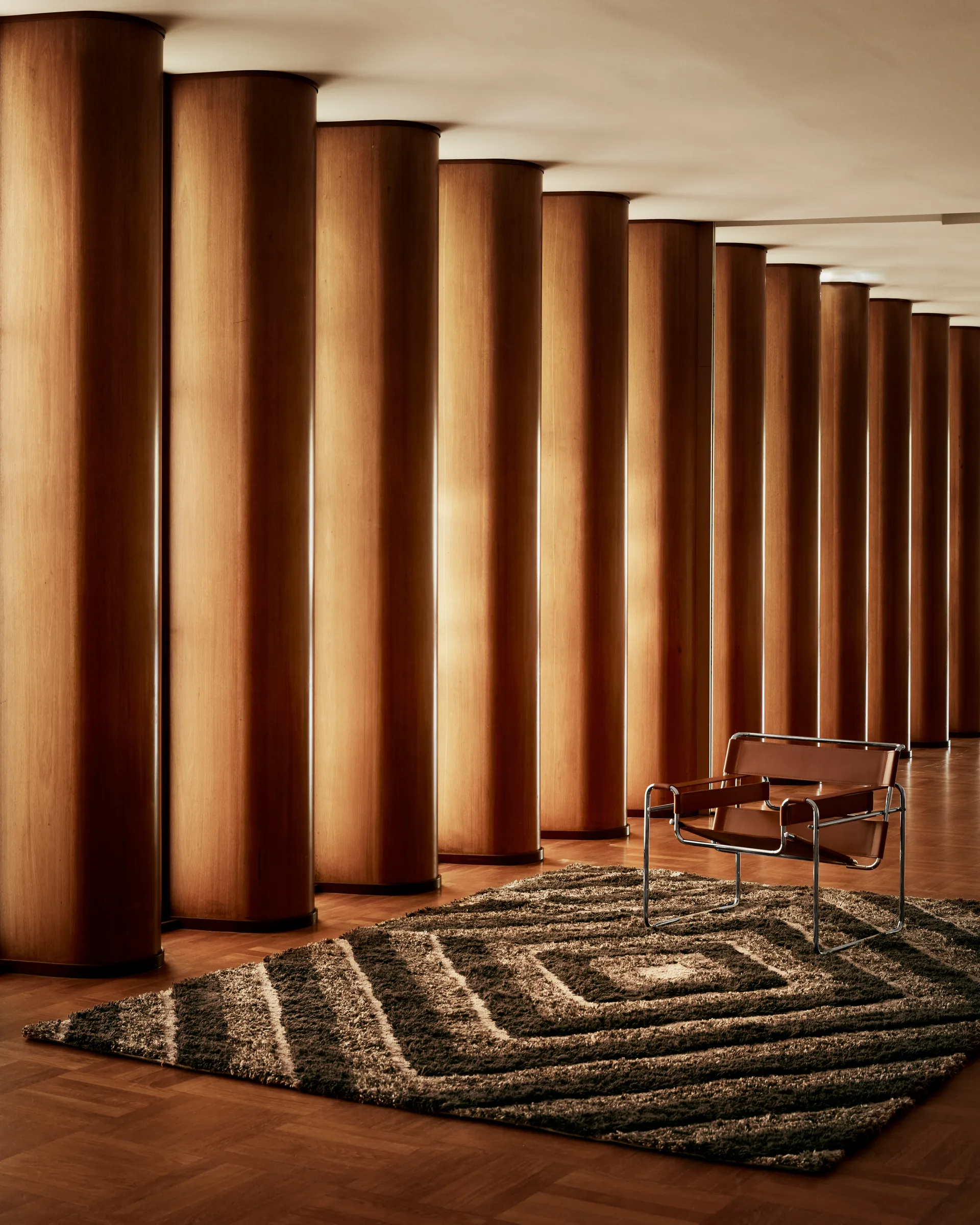 Stenborg ullmatta 200x300 cm, Brown Tinted