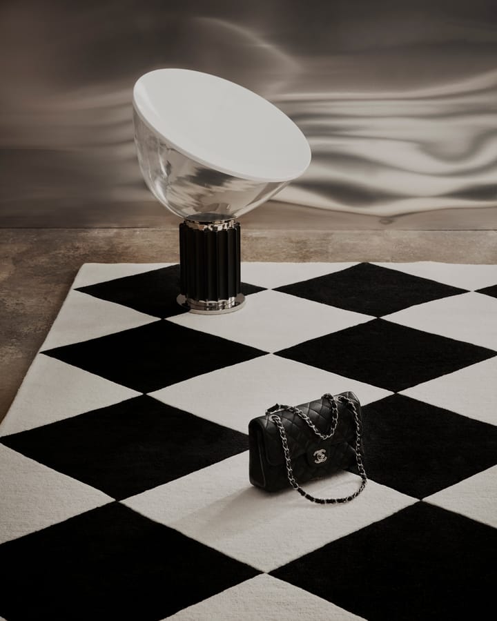 Tenman ullmatta 200x300 cm, Black-white Tinted