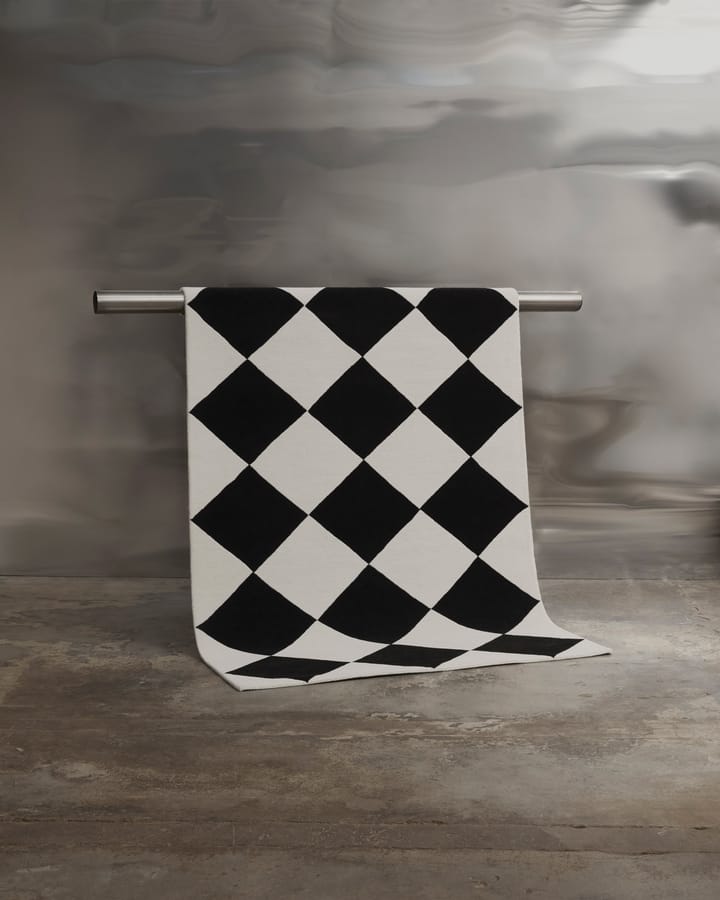 Tenman ullmatta 250x350 cm, Black-white Tinted