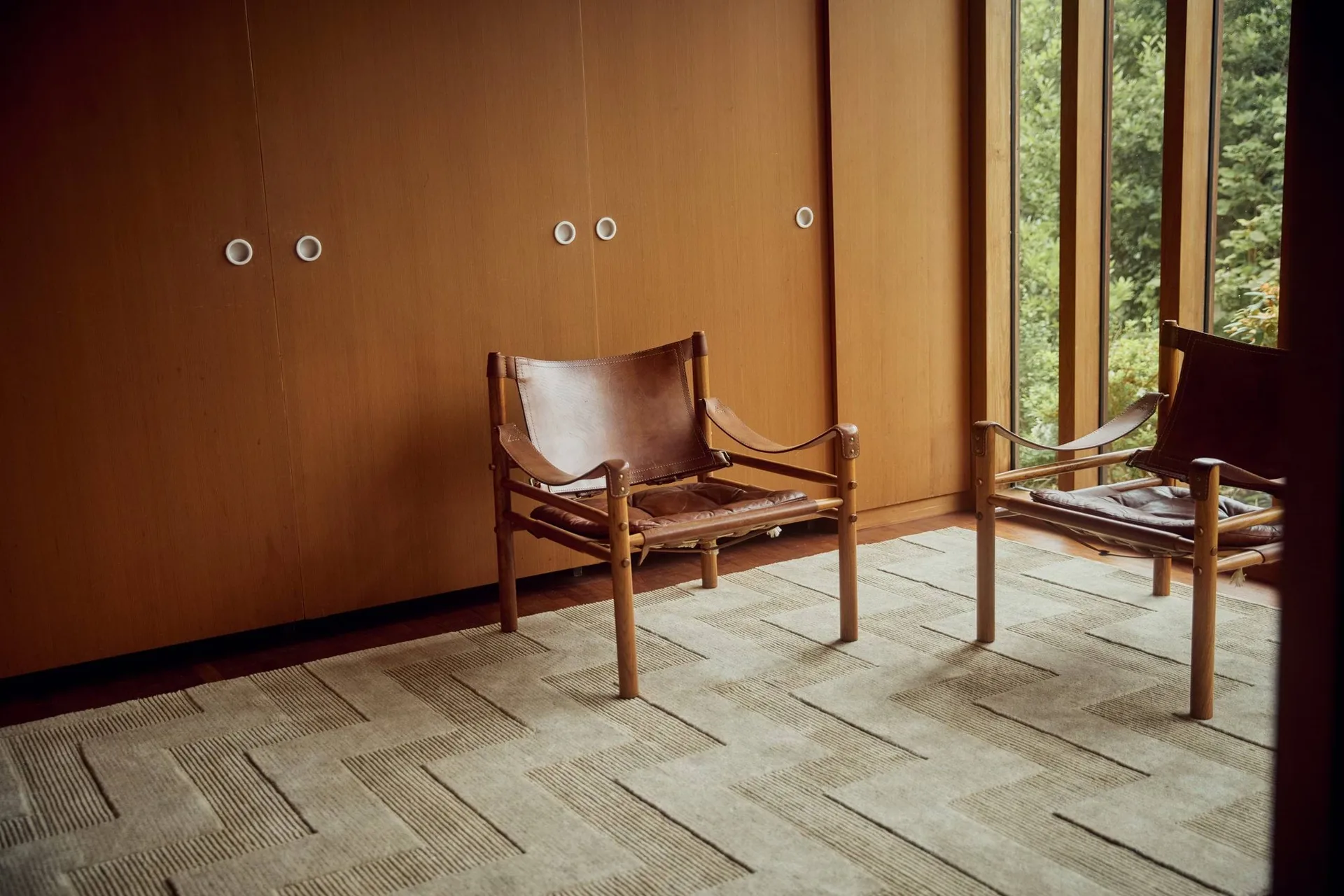 Valmont ullmatta, Beige-melange, 200x300 cm Tinted