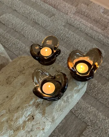 Visser ljusstake - Brown - Tinted