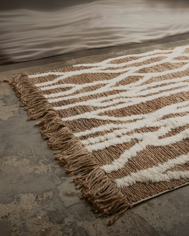 Wahl jutematta 170x240 cm, Brown-offwhite Tinted