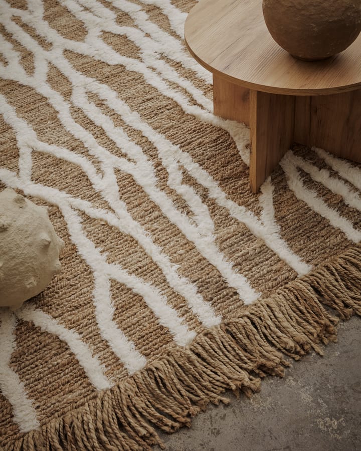 Wahl jutematta 170x240 cm, Brown-offwhite Tinted