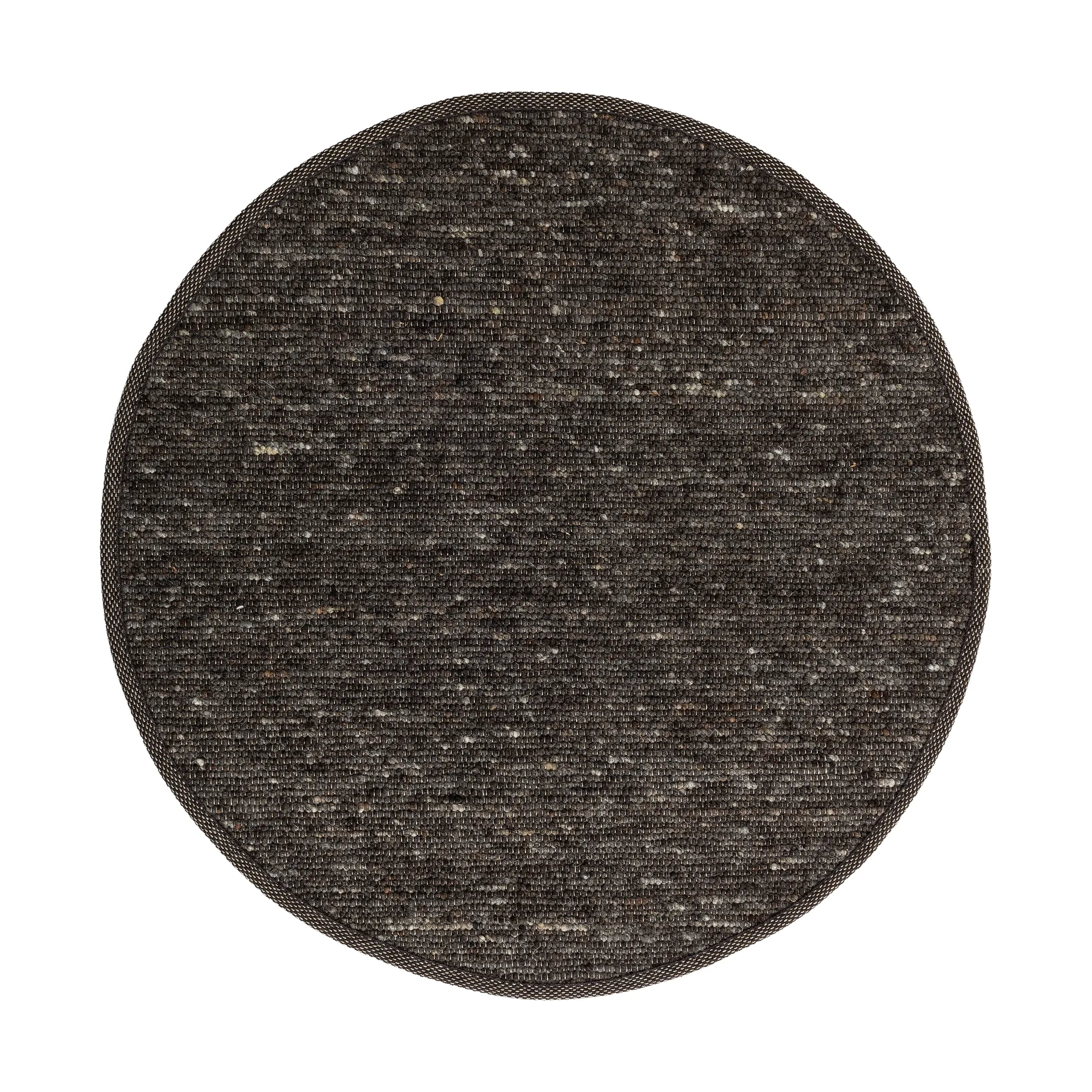 Sierrafil round matta, Anthracite nr. 83, Ø170 cm Tisca