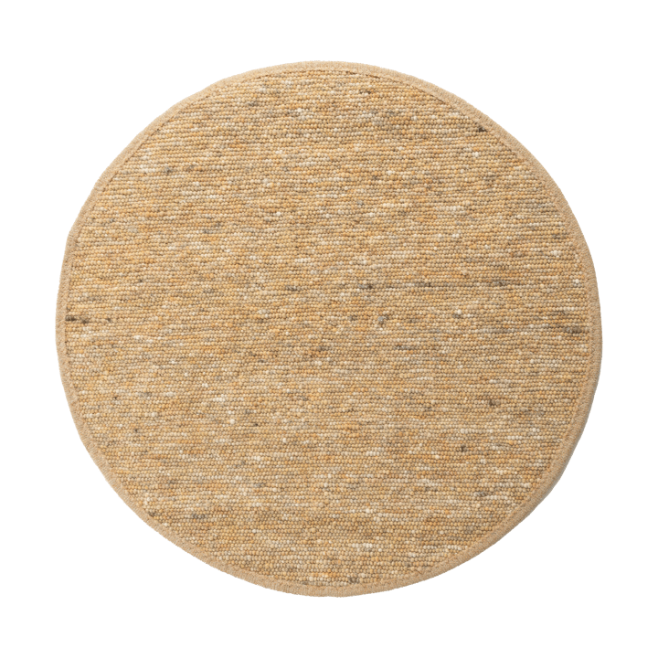Sierrafil round matta - Gold nr. 261, Ø170 cm - Tisca