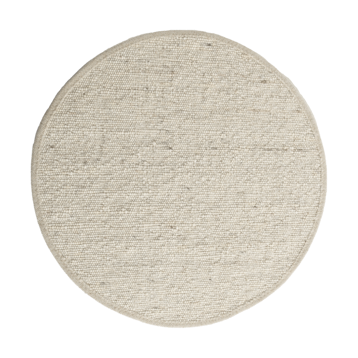 Sierrafil round matta - Natural white nr. 11, Ø200 cm - Tisca