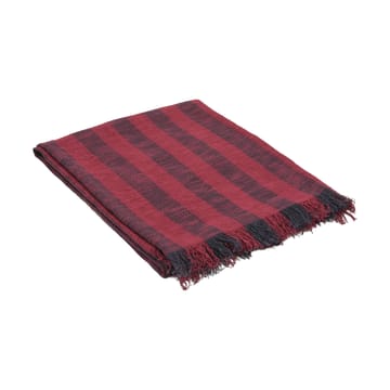 Band pläd 160x200 cm - Burgundy & Black - Tom Dixon