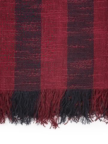 Band pläd 160x200 cm - Burgundy & Black - Tom Dixon