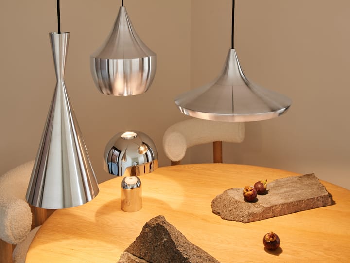 Beat Unbeaten fat lampskärm Ø24 cm, Aluminium Tom Dixon
