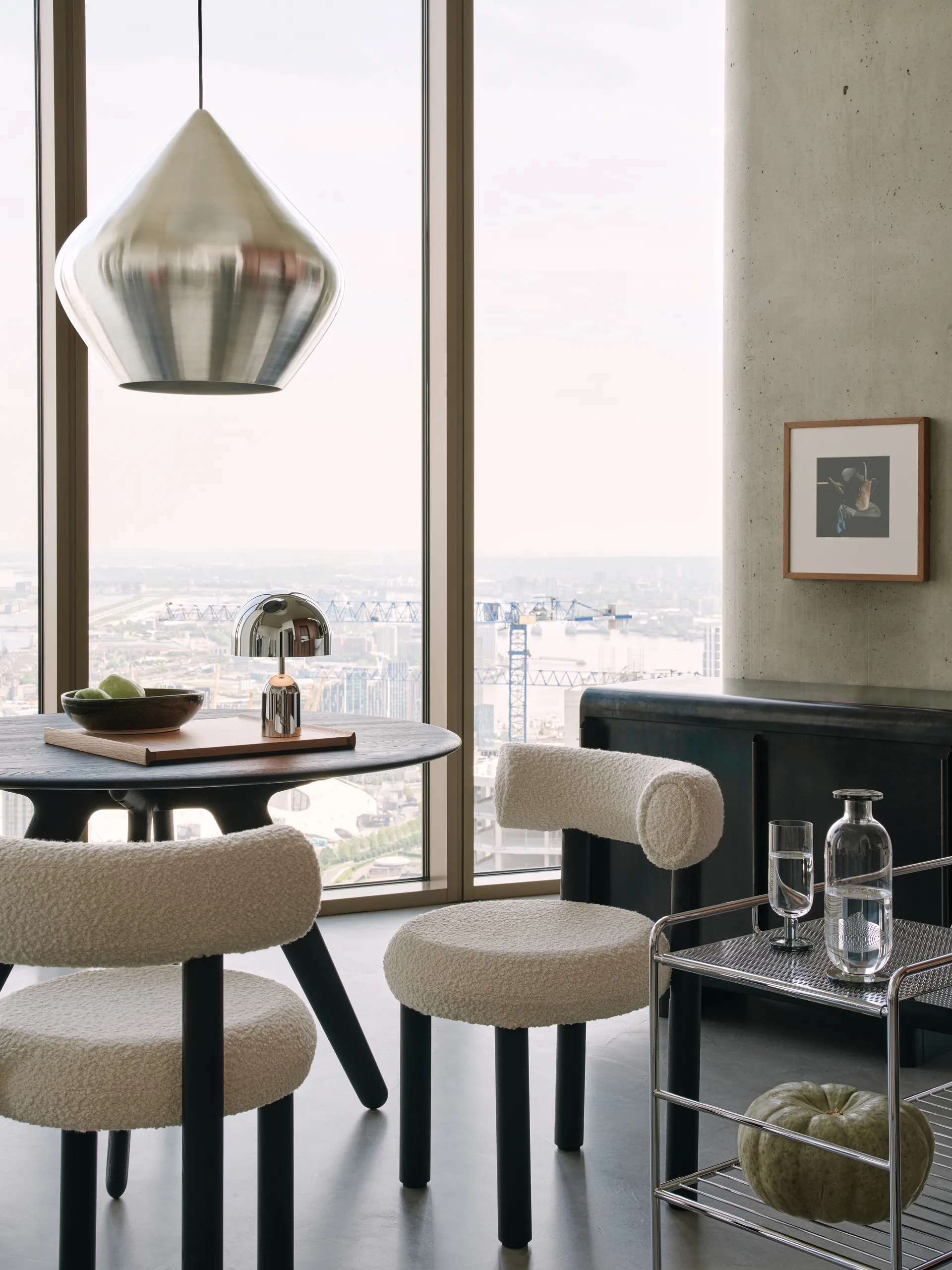 Beat Unbeaten stout lampskärm Ø52 cm, Aluminium Tom Dixon