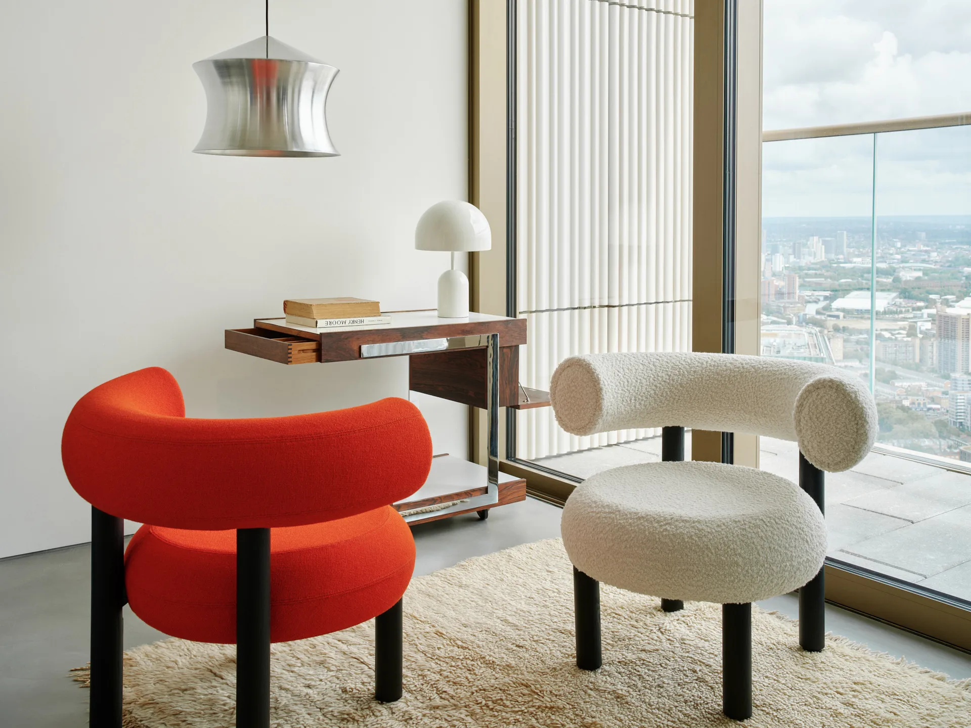 Beat Unbeaten waist lampskärm Ø41,2 cm, Aluminium Tom Dixon