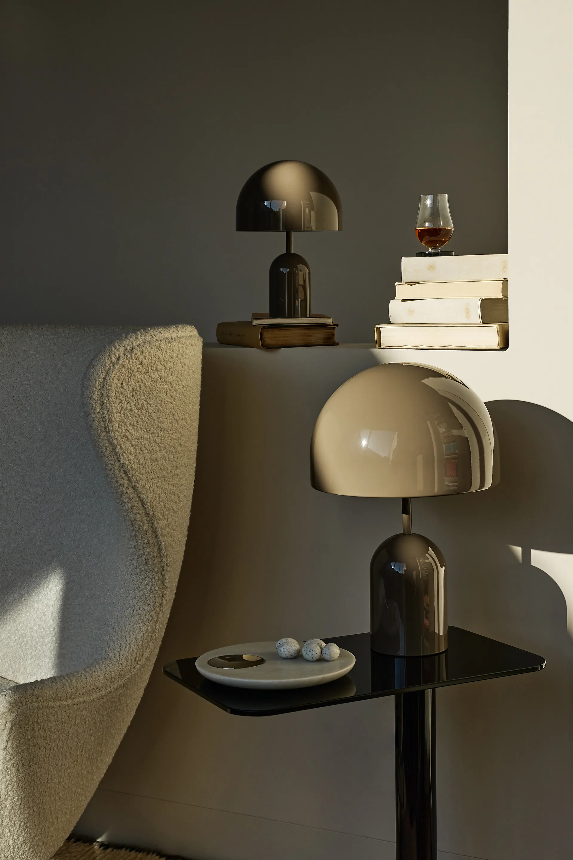 Bell bordslampa, Taupe Tom Dixon