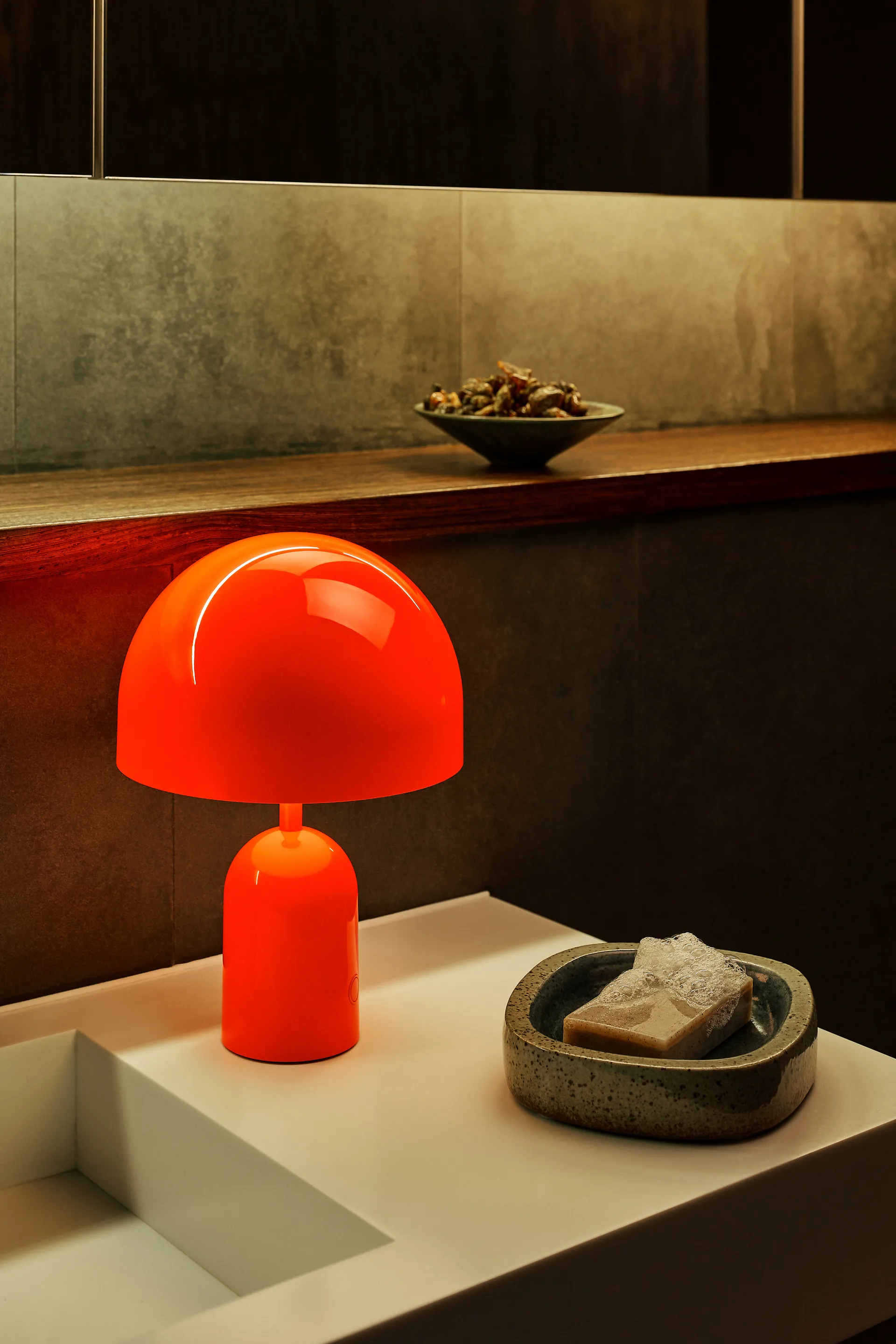 Bell Portabel LED bordslampa 28 cm, Fluoro Tom Dixon