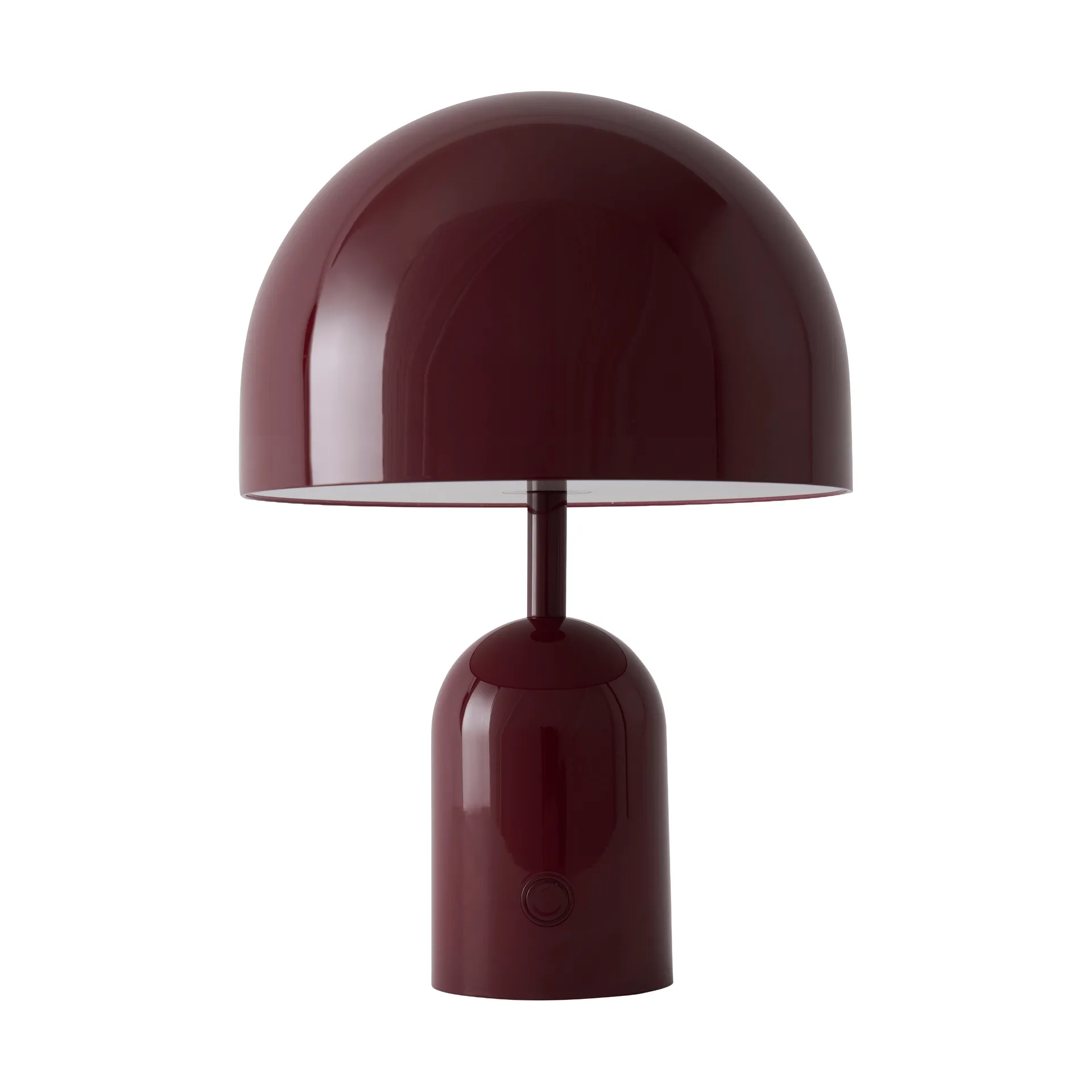 Bell Portabel LED bordslampa 28 cm v.2, Burgundy Tom Dixon