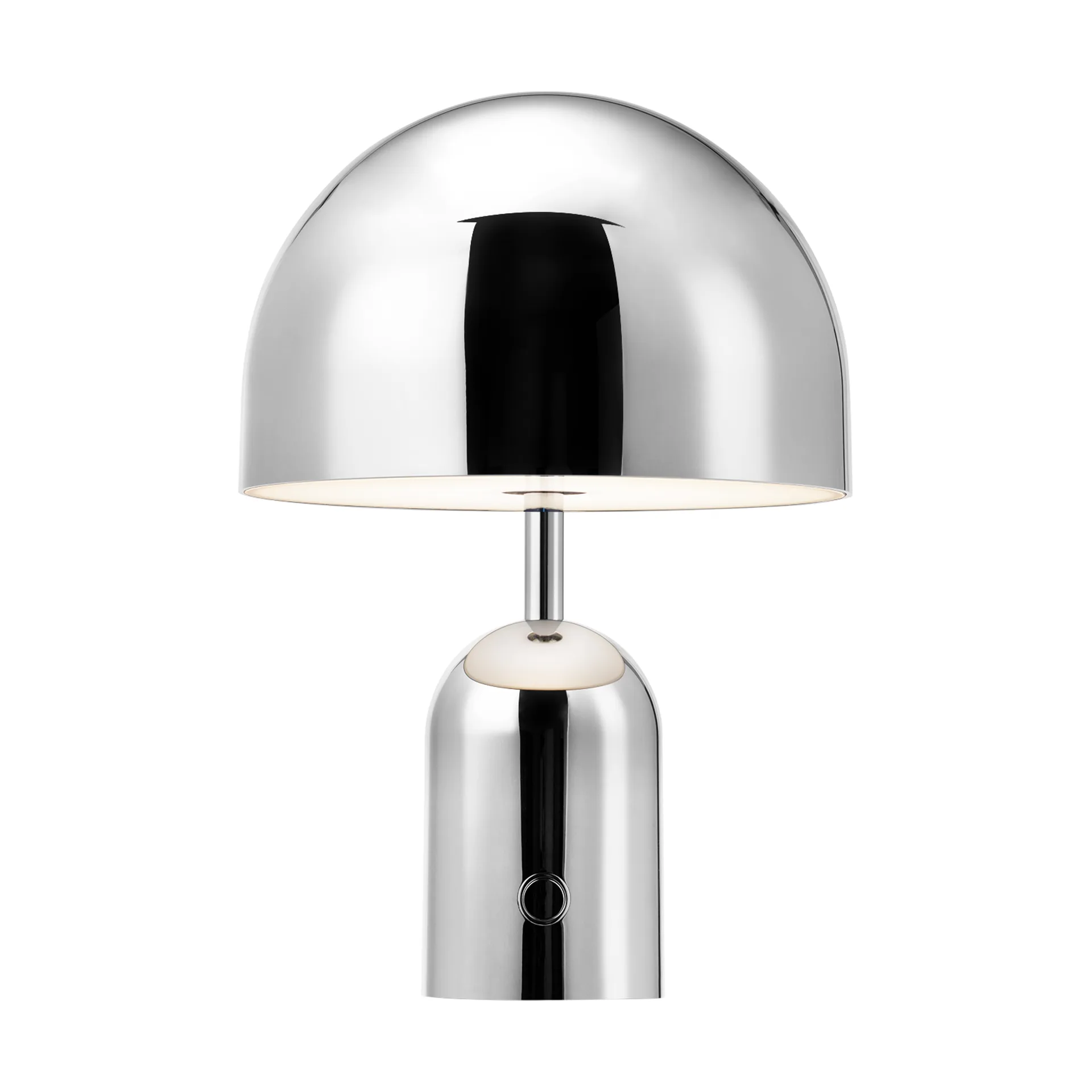 Bell Portable LED bordslampa 28 cm, Silver Tom Dixon