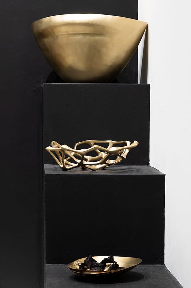 Bone skål, Mässing, S Tom Dixon