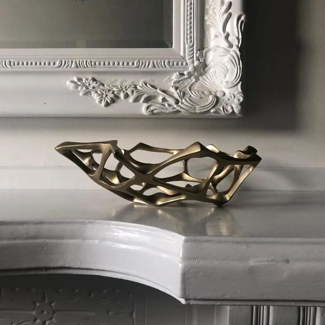 Bone skål, Mässing, S Tom Dixon