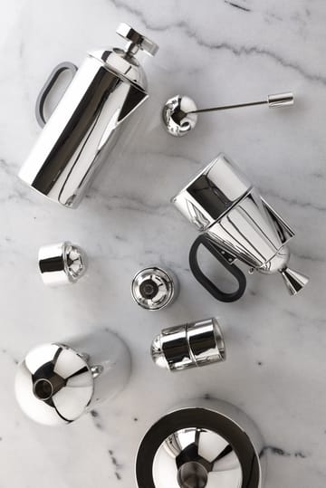 Brew espressokopp 5 cl 4-pack - Stainless steel - Tom Dixon