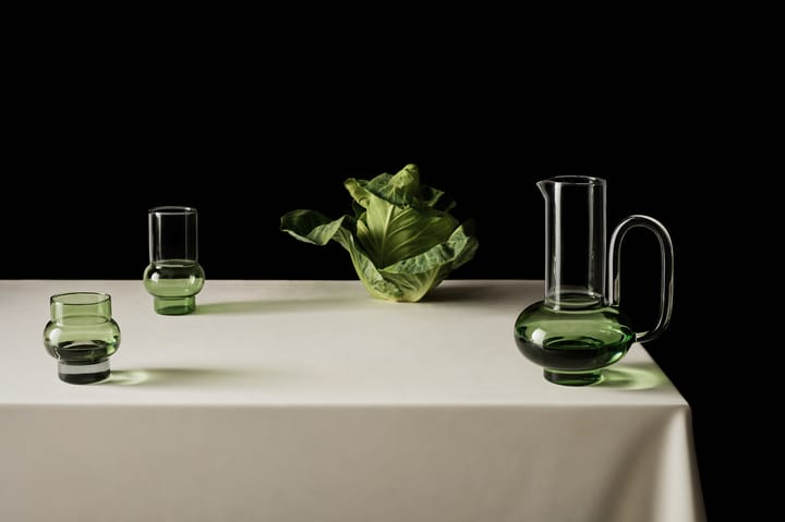 Bump Tall dricksglas 2-pack, Green Tom Dixon