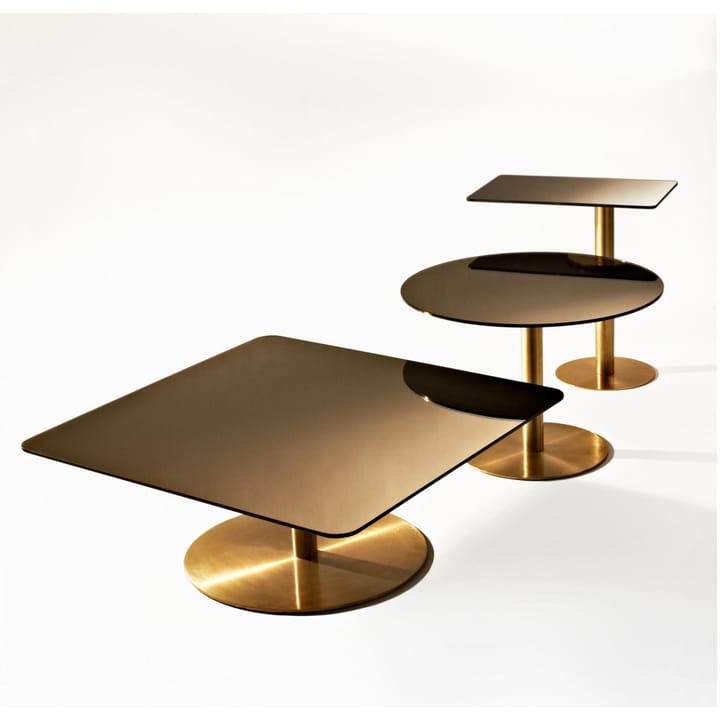 Flash sidobord 30x50 cm, Koppar-mässingsstativ Tom Dixon