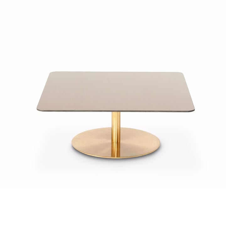 Flash soffbord 80x80 cm - Koppar-mässingsstativ - Tom Dixon
