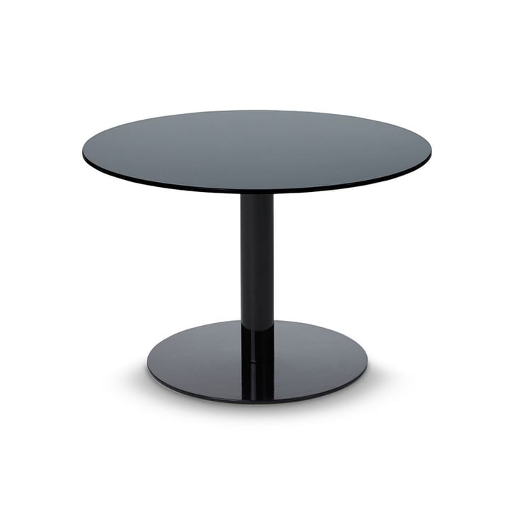 Flash soffbord runt - Svart-svart stativ - Tom Dixon