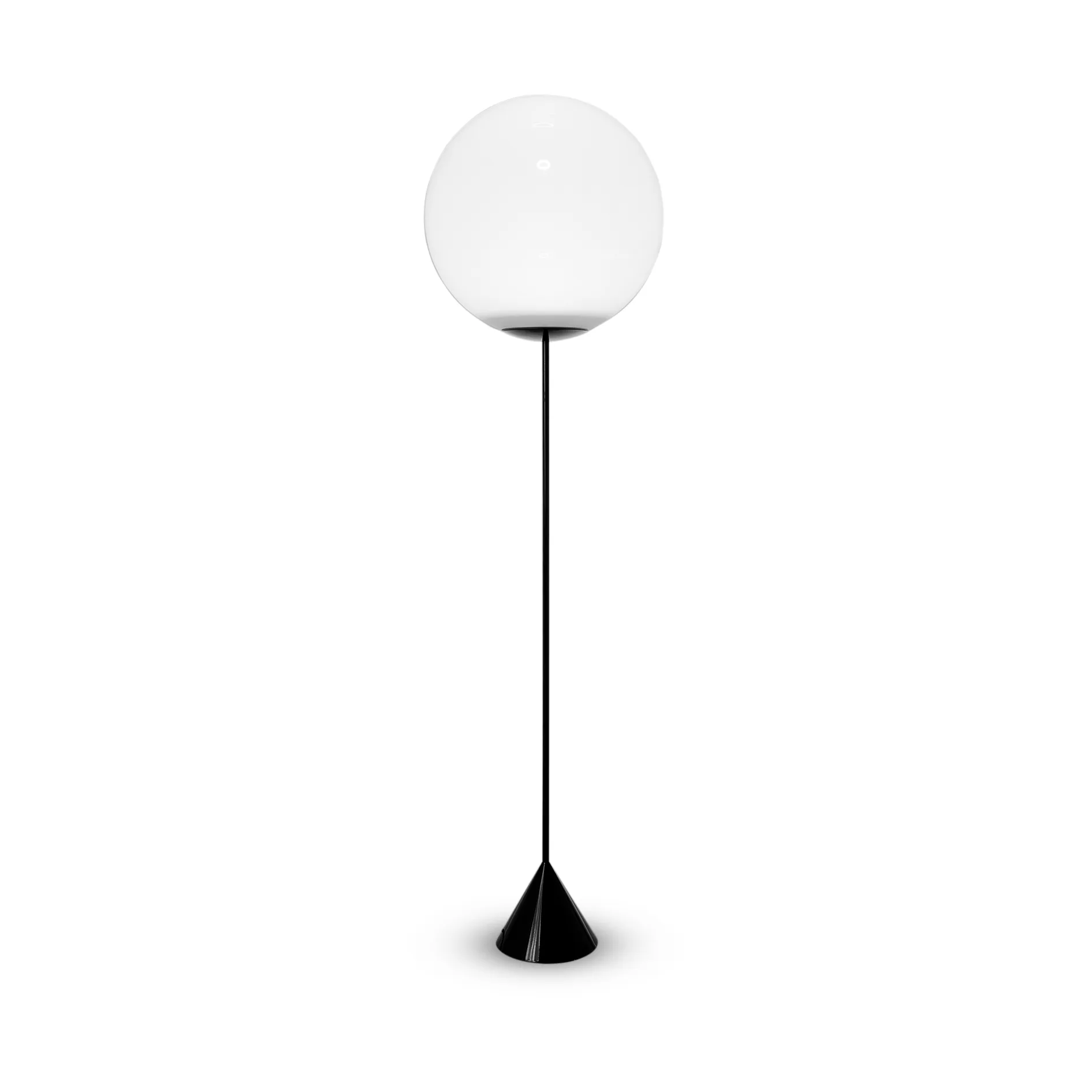 Globe Cone slim golvlampa LED 180 cm, Opal Tom Dixon