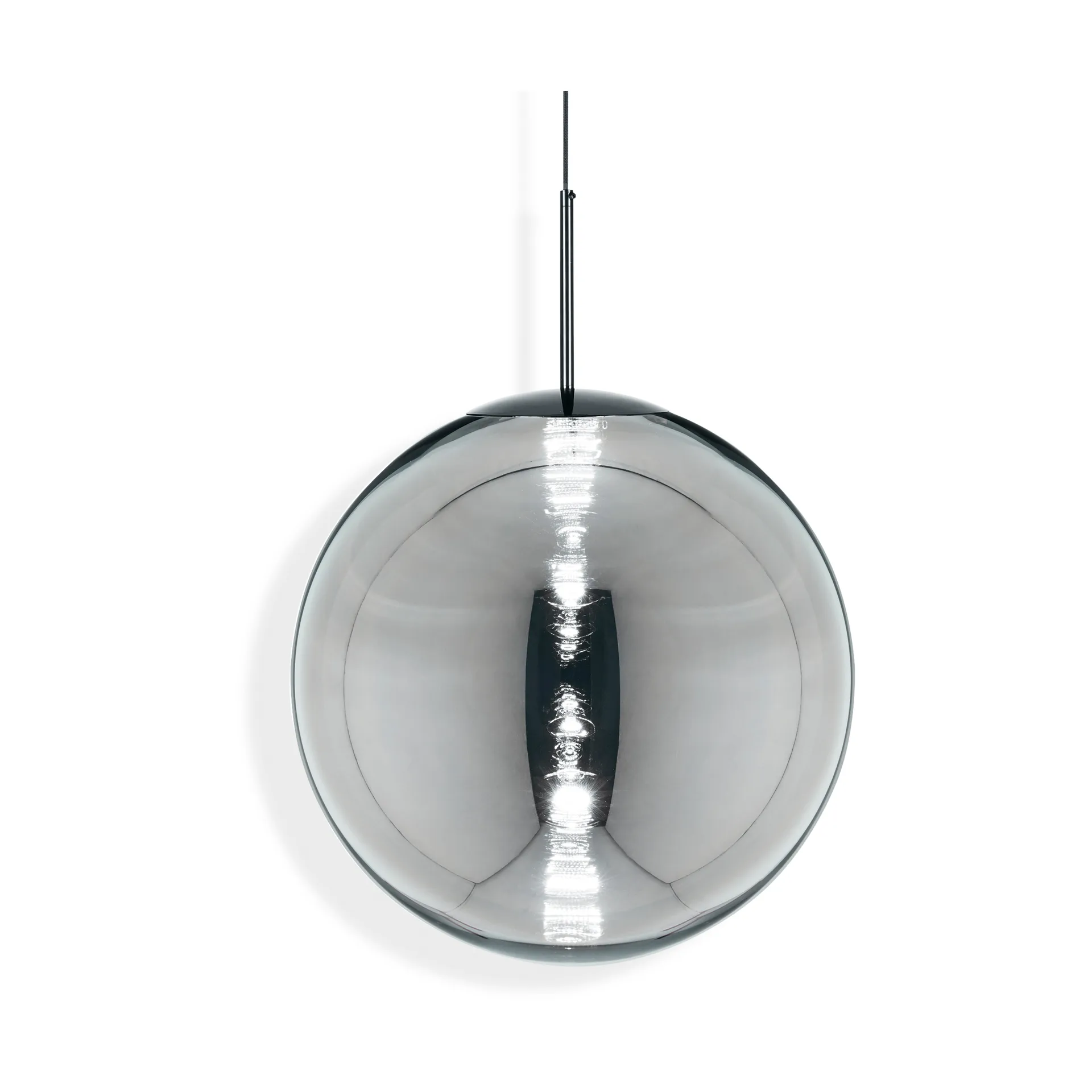 Globe fat golvlampa LED 175,5 cm, Silver Tom Dixon