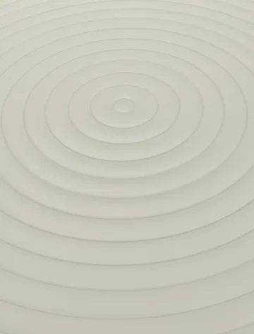 Groove cafébord runt - Putty, Ø70 cm - Bordsskiva - Tom Dixon