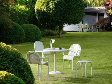 Groove cafébord runt - Putty, Ø70 cm - Bordsskiva - Tom Dixon